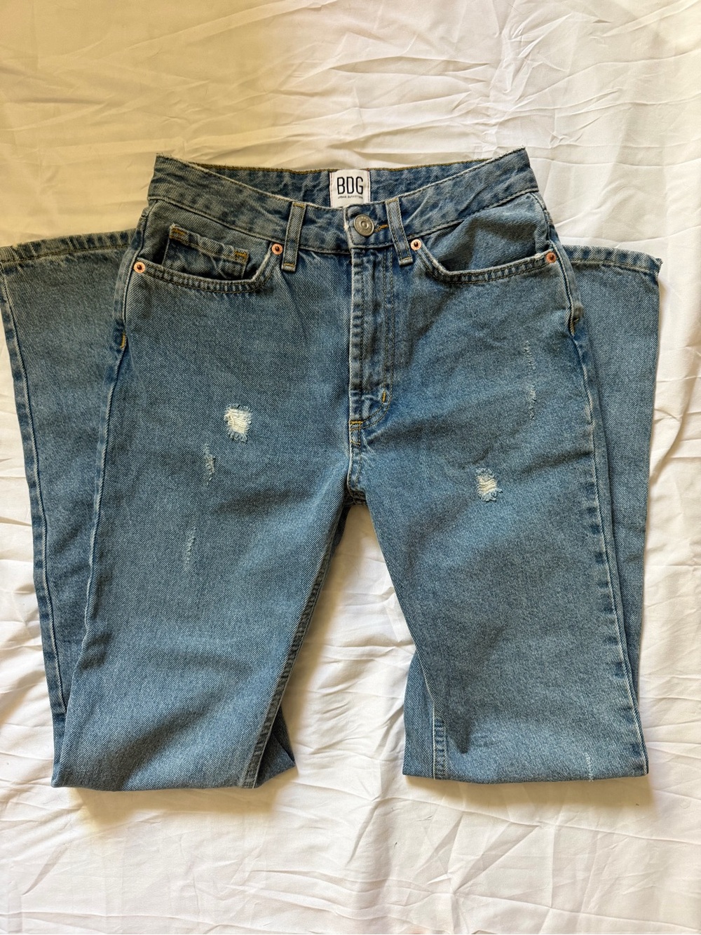 BDG Women’s Distressed Mom Jeans Size 24